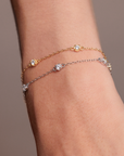 Amour et Gemmes Bracelet