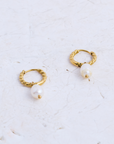 Dainty Pearl Drop Earrings