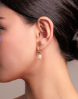 Dainty Pearl Drop Earrings