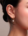 Dainty Pearl Drop Earrings