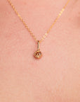Dainty Birthstone Pendant Necklace