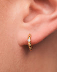 Fiona Mini Hoop Earrings