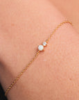 Tiny Birthstone Bracelet