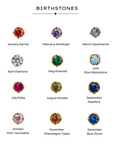 Dainty Birthstone Pendant Necklace