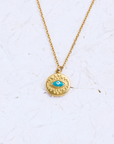 Mini Evil Eye Pendant Necklace