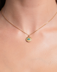 Mini Evil Eye Pendant Necklace