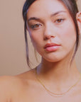 Double Layer Dainty Chain Necklace