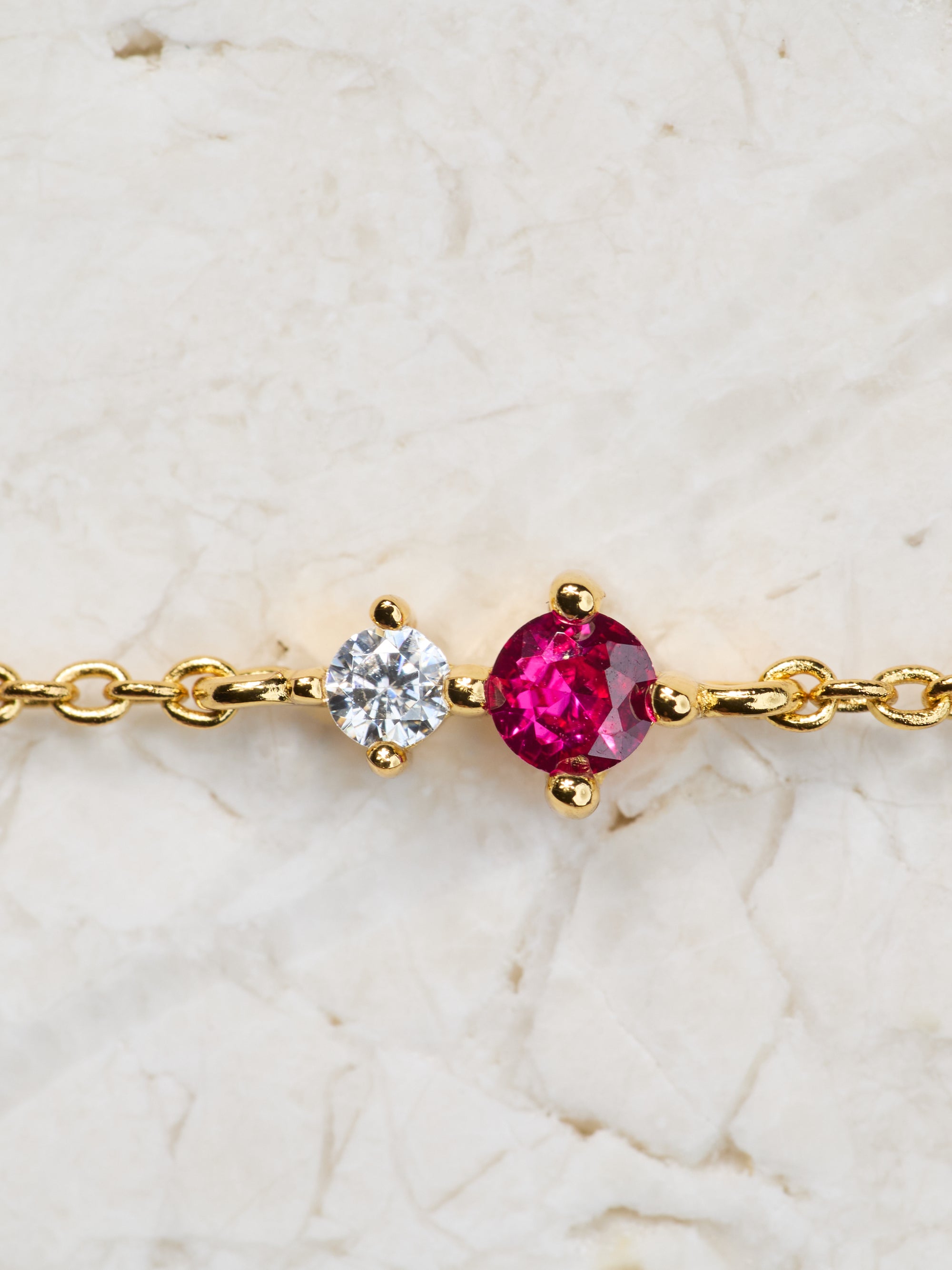 Tiny Birthstone Bracelet