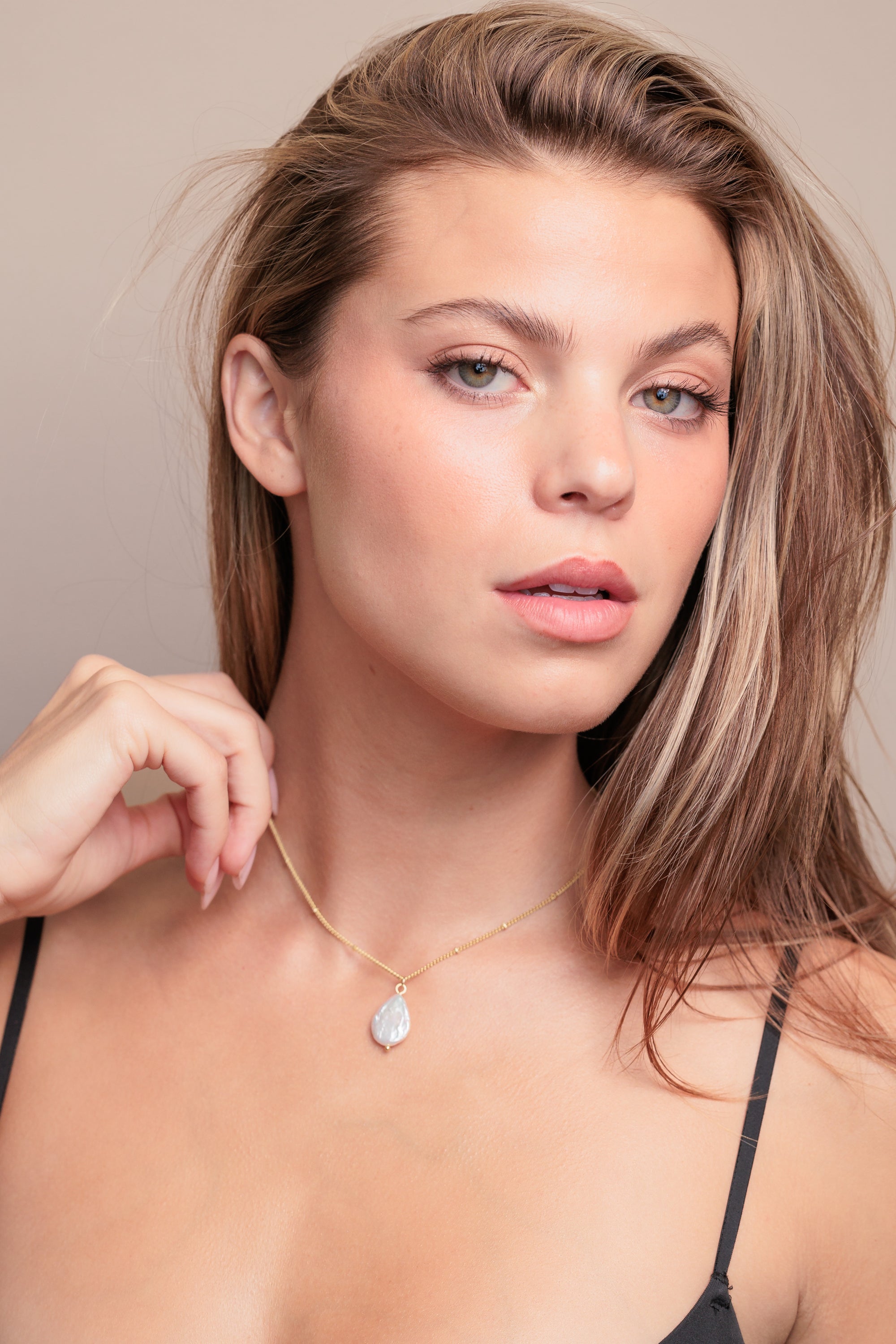 Radiant Pearl Necklace