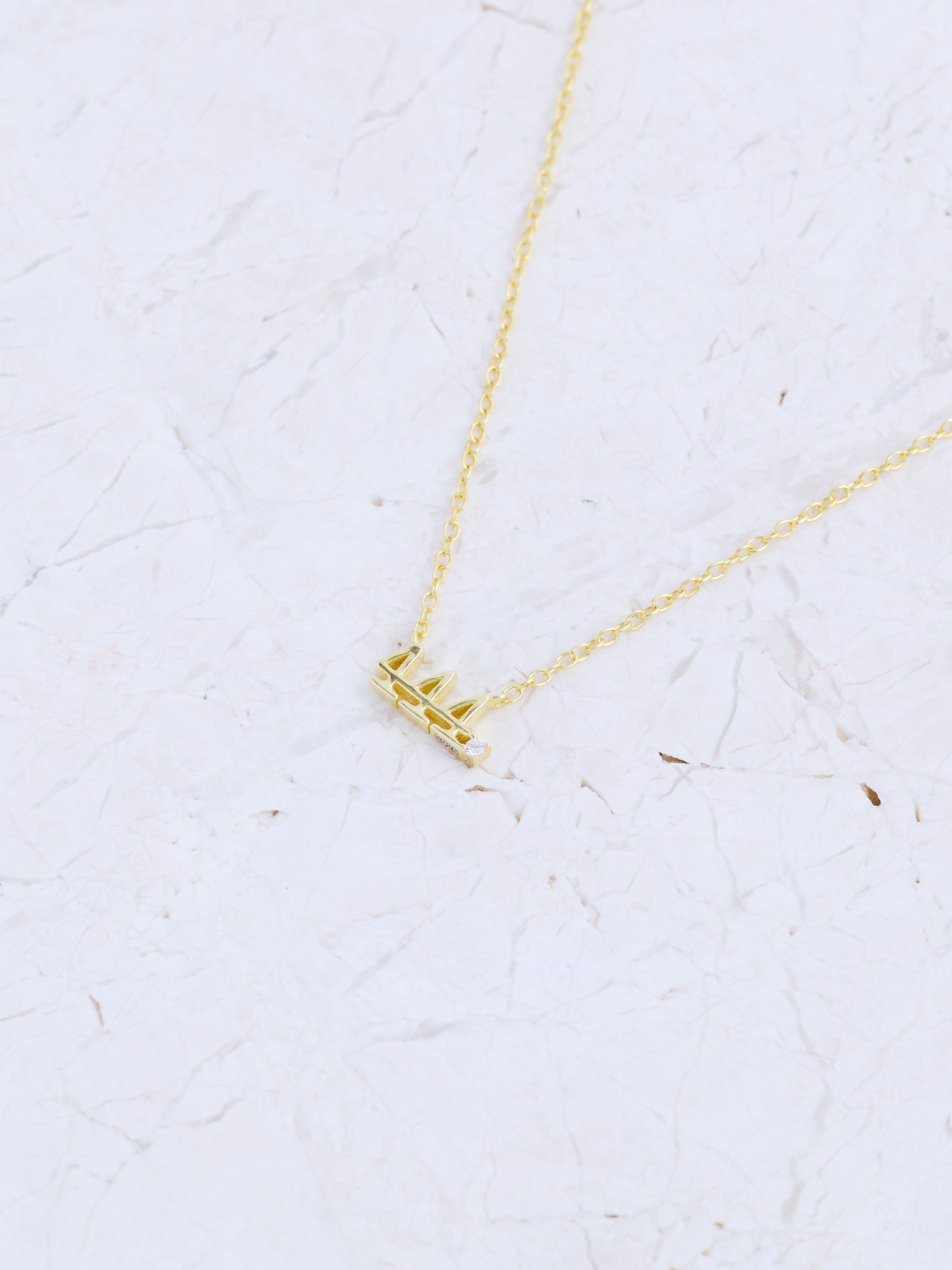 444 Angel Number Necklace