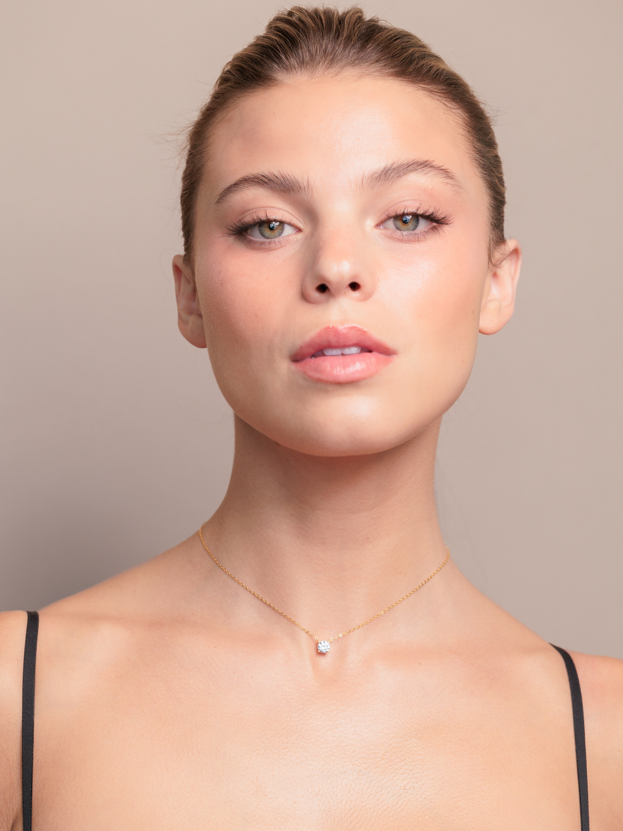 Isabelle Solitaire Necklace