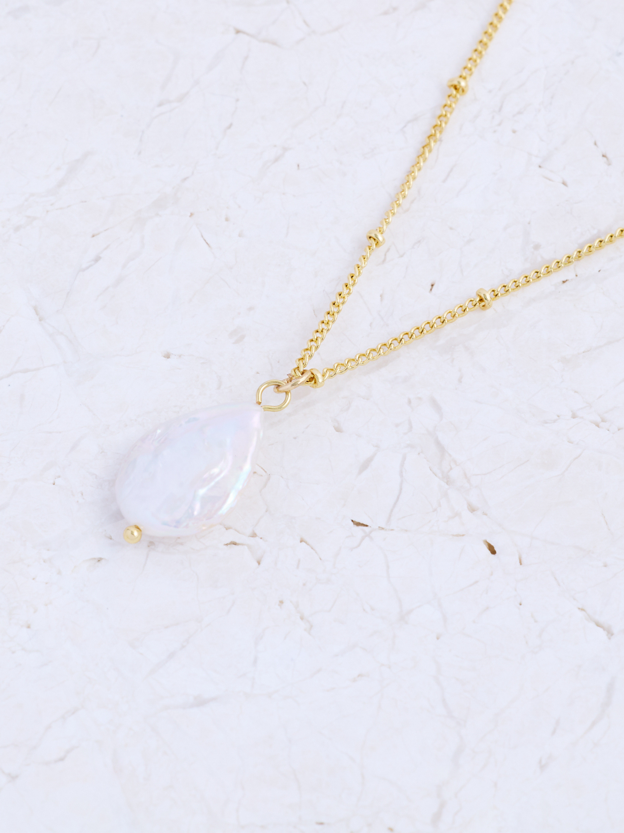 Radiant Pearl Necklace