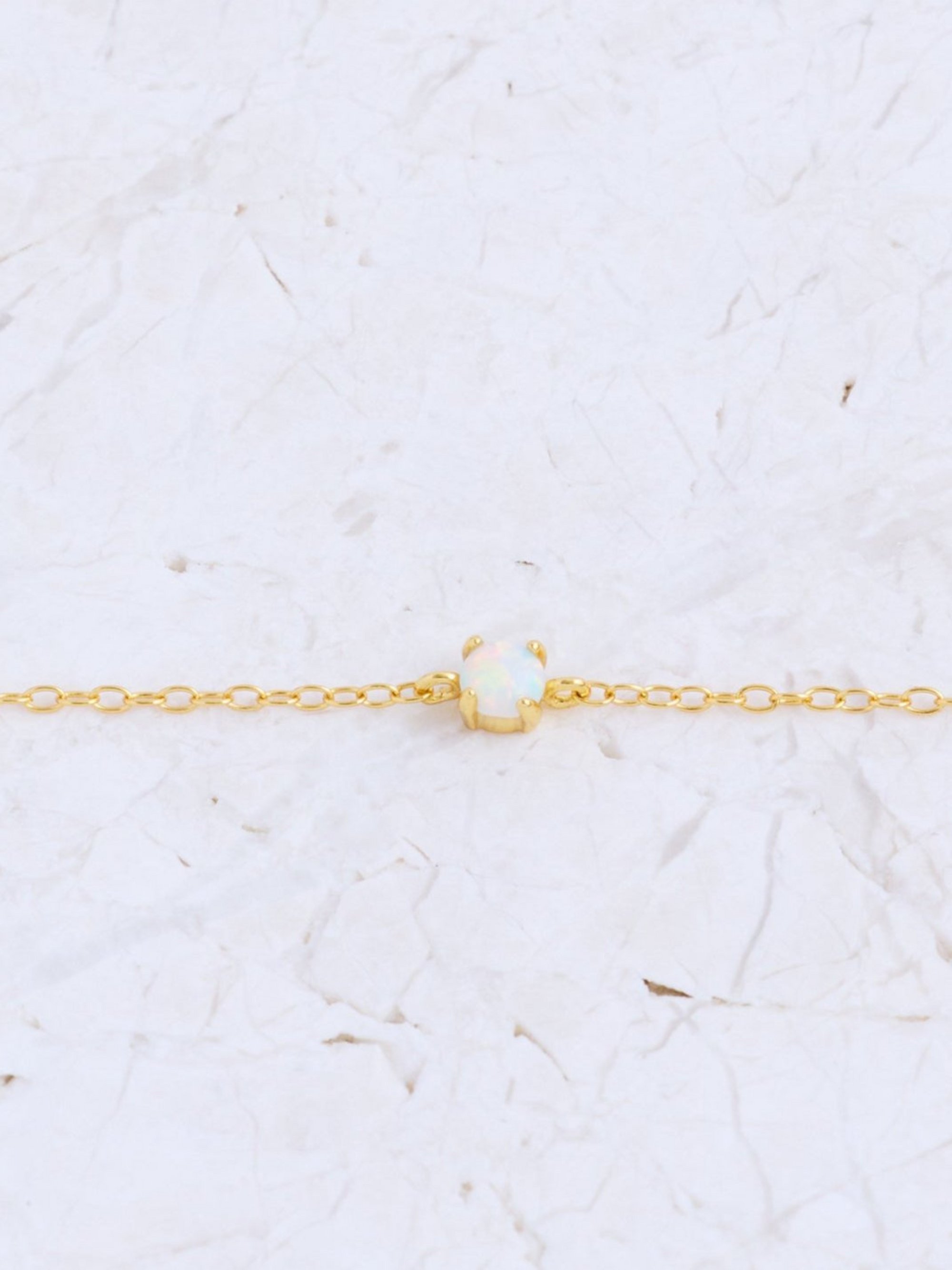 Minimalist Opal Bracelet